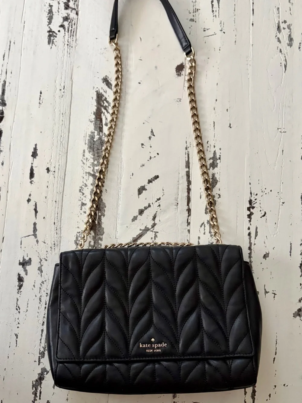 Kate Spade Natalia Quilted Medium Flap Shoulder Bag - Picture 2 of 5